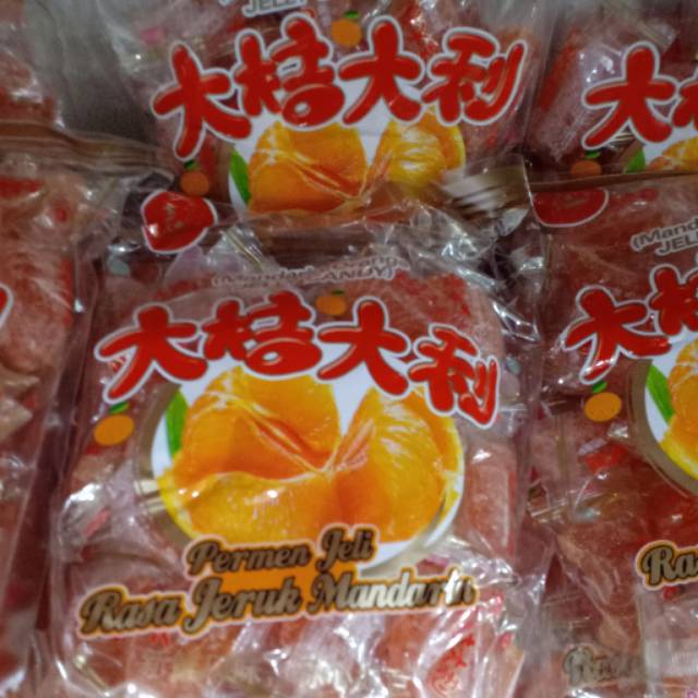 Jual Permen Jelly Jeruk Mandarin 500gram Shopee Indonesia 6119