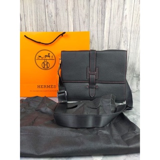 jual tas bag Hermes Lindy ORI LEATHER MIRROR - hitam