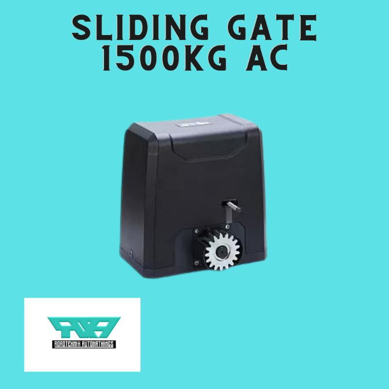 Jual Mesin Pagar Otomatis Sliding Gate SLAC 1500Kg | Shopee Indonesia