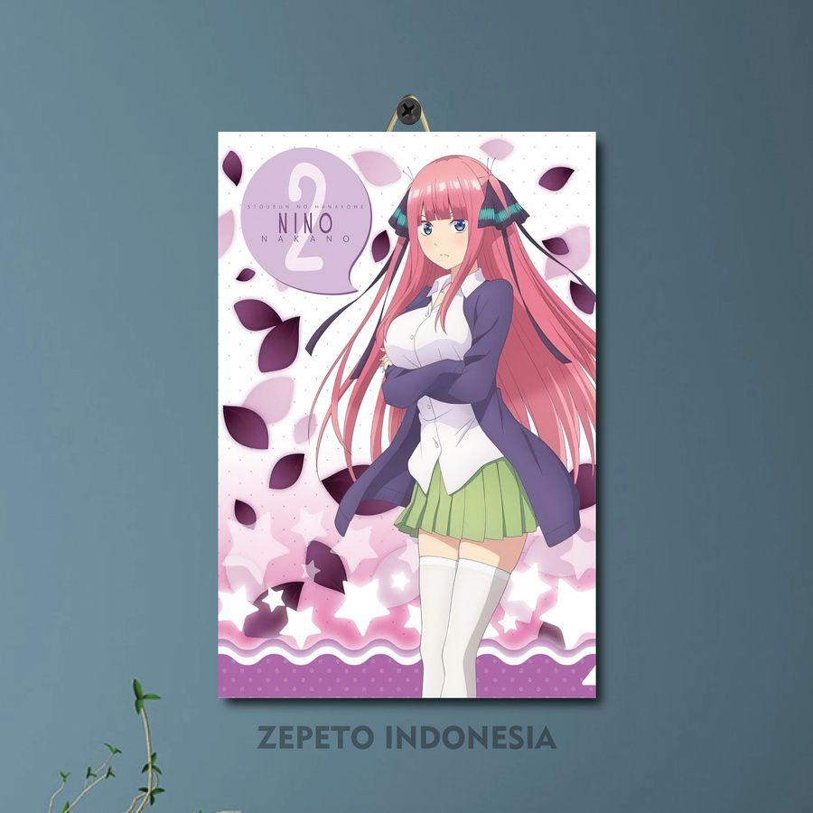 Jual Poster Ruang Foto Anime Nino Nakano Gotoubun X Kend Jvhyb Poster Kamar Nino Nakano