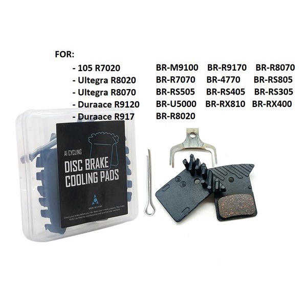 Jual Shimano Brake Pad Shimano RS505 L03A L02A L03 A L02 A DuraAce