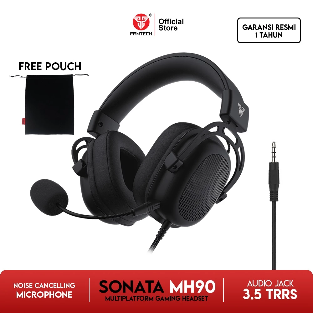 Fantech SONATA MH90 Headset Gaming Mobile Multiplatform FREE SPLITTER