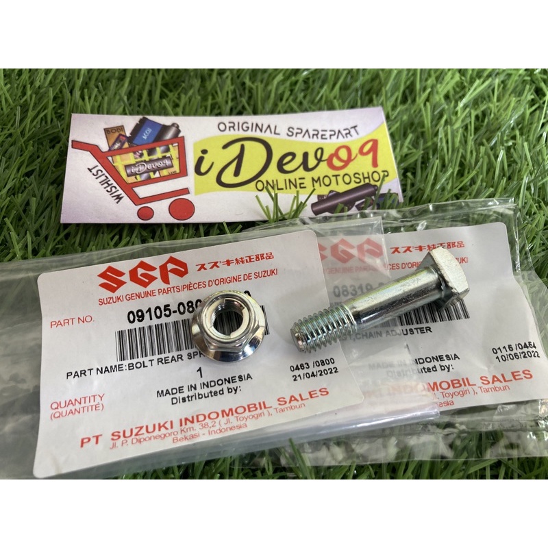 Jual Baut Nap Gir Suzuki GSX Satria Fu Fi Raider Fi Bolt Nut Sprocket ...