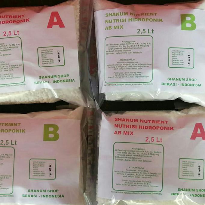 Jual Produk Ready Nutrisi Ab Mix Spesial Premium 2,5 L ( Sayuran Buah ...