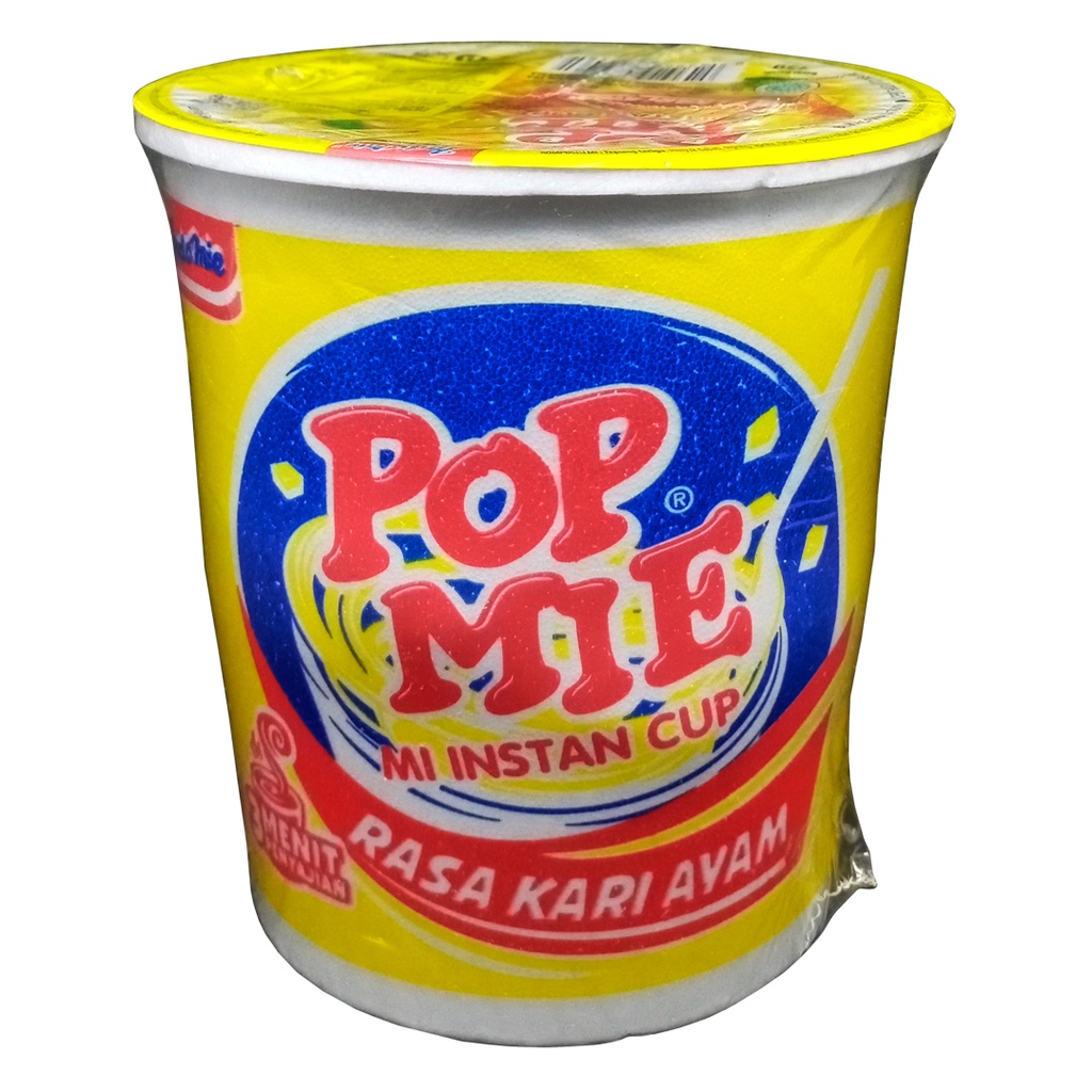 Jual Indomie Pop Mie Mi Instan Cup Rasa Kari Ayam G Shopee Indonesia