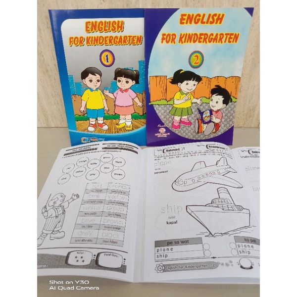 Jual Buku Bahasa Inggris Anak TK A Dan B / Semester 1&2/ Uk.Besar ...