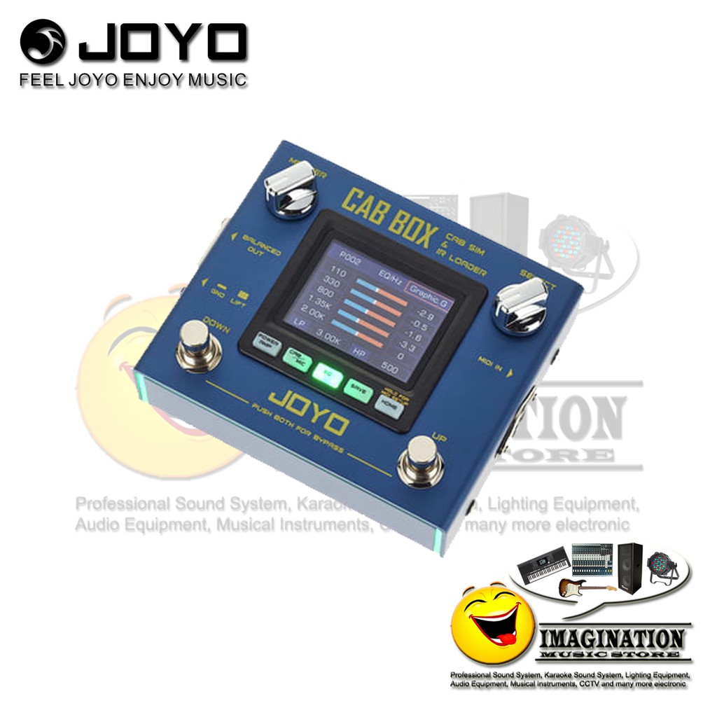 Jual JOYO R-08 Cab Box Guitar Cabinet Speaker Simulator and IR Loader ...