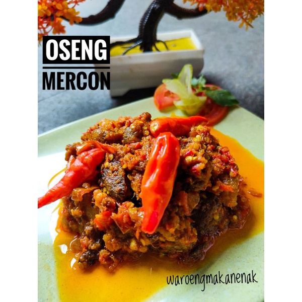 Jual Oseng Mercon (isi daging & tetelan) (READY) | Shopee Indonesia