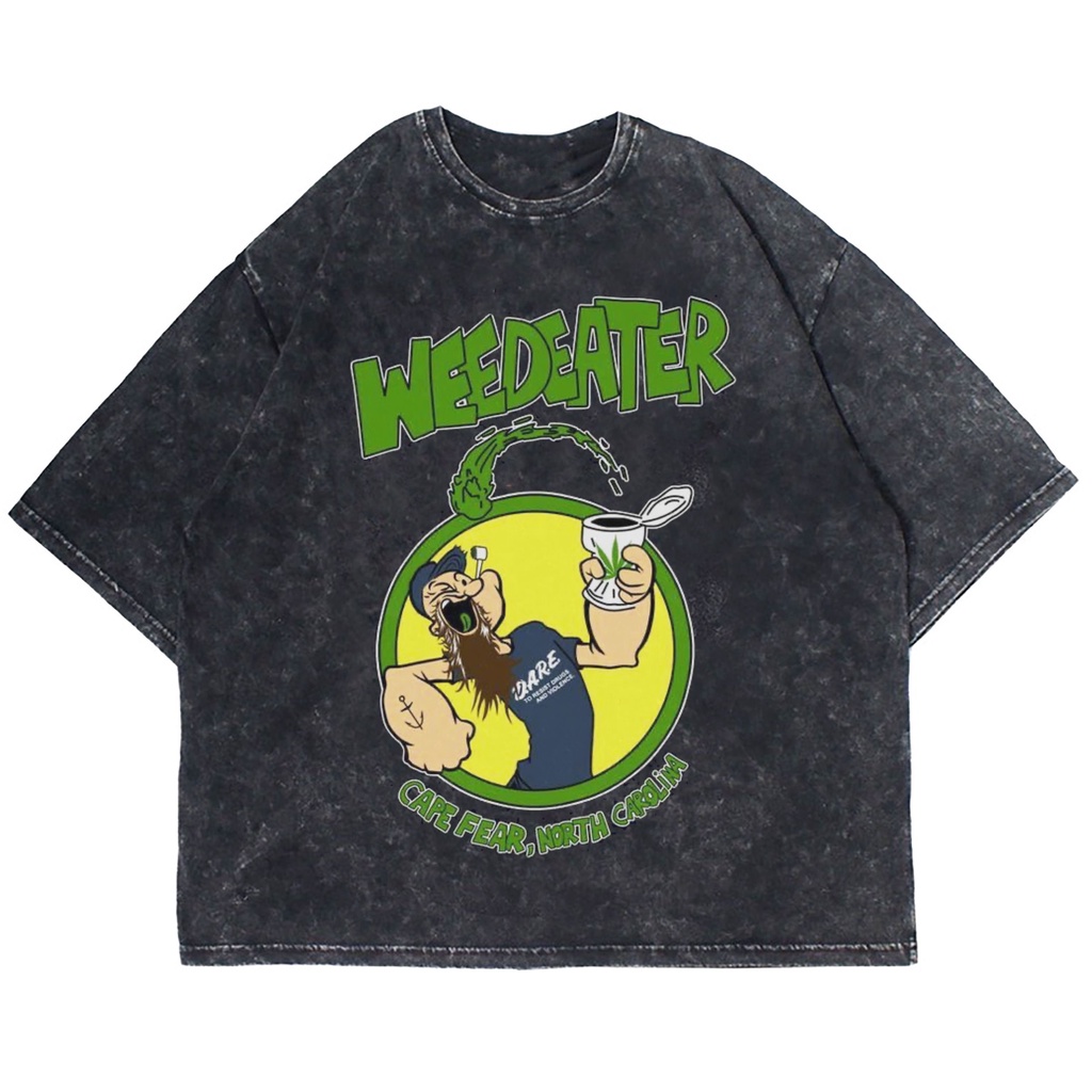 Jual KAOS OVERSIZE POPEYE WEEDEATER WASHING VINTAGE TEE (T-SHIRT ...