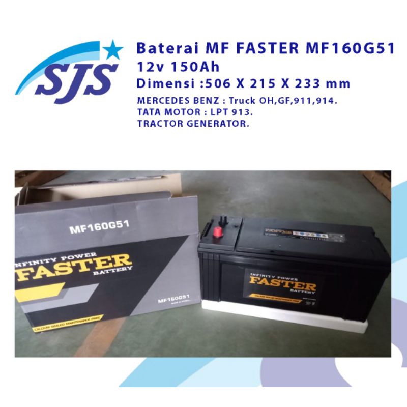 Jual Aki kering Faster N150 MF korea | Shopee Indonesia