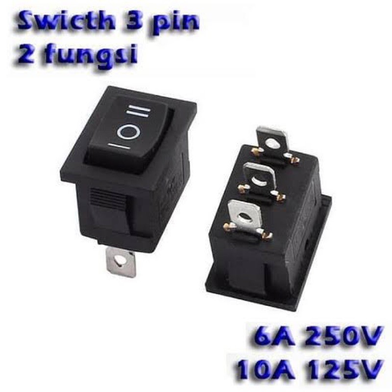 Jual Saklar Switch ON OFF ON Kecil 3 Pin 3 Kaki | Shopee Indonesia