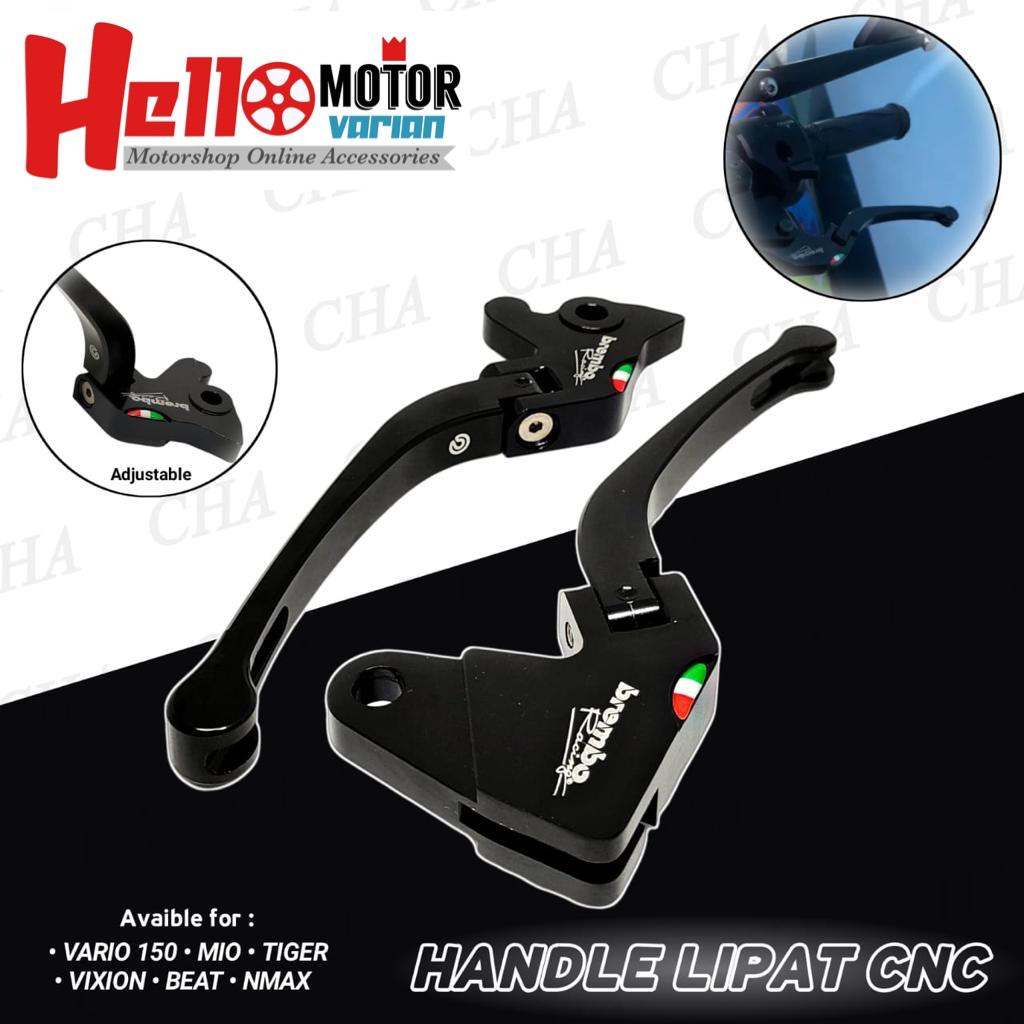 Jual Handle Lipat Cnc Black Motor Beat Scoopy Mio Nmax Vixion Tiger Mx Ninja Shopee