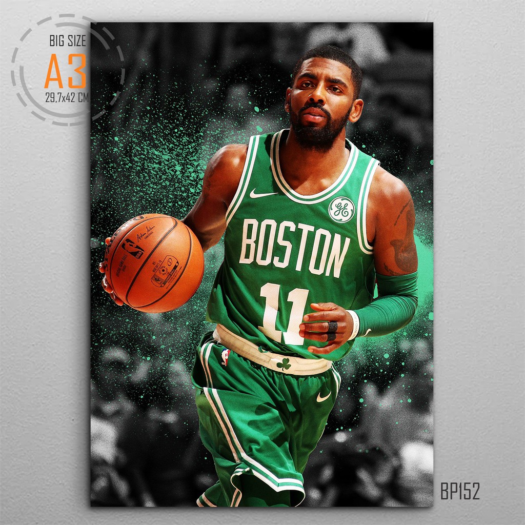Jual Kyrie Irving Poster Wood Wall Decor Art Hiasan Dinding Kayu