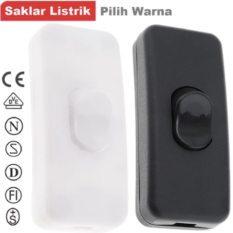 Jual Saklar Kabel Listrik 303 Lamp Switch Power On Off Lampu LED Meja ...