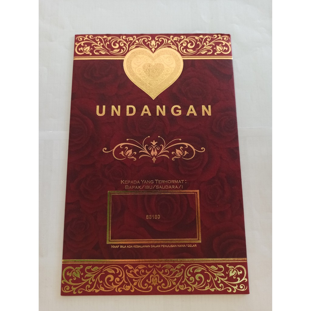 Jual BLANKO UNDANGAN ERBA 88180 | Shopee Indonesia