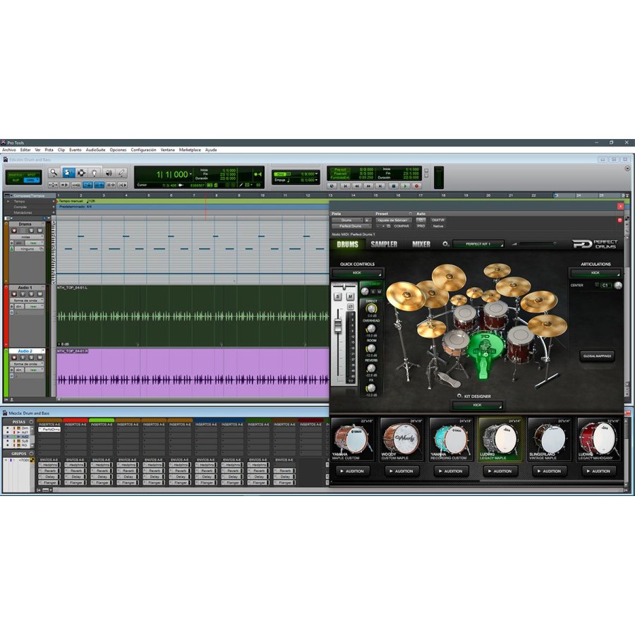 Jual Plugin Perfect Drums - Naughty Seal Audio | VST sampel studio ...