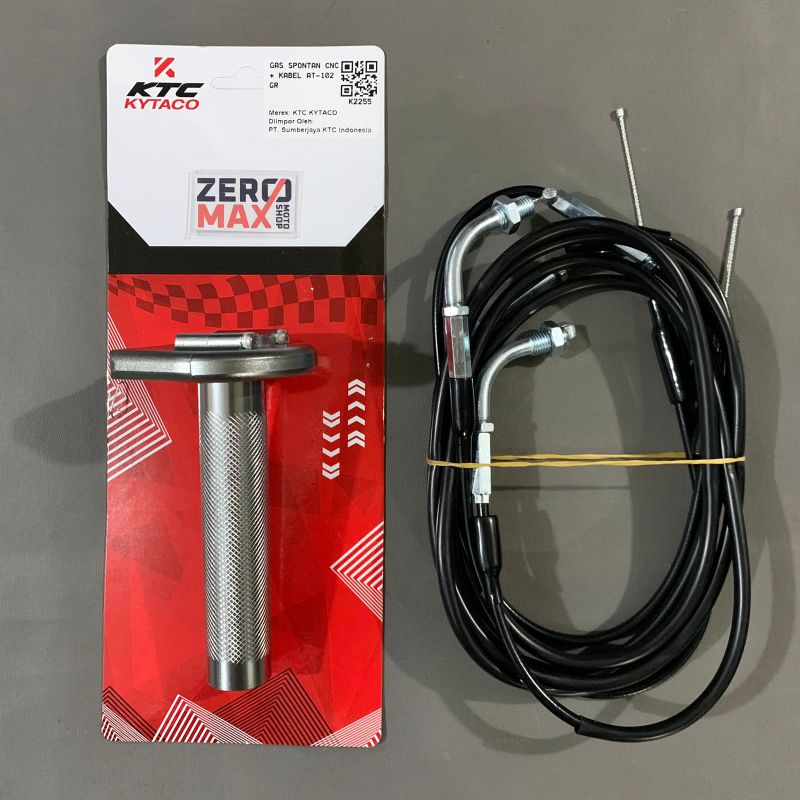 Jual Gas Spontan Cnc At Kabel Gas Ktc Kytaco Original Grey Universal Shopee Indonesia