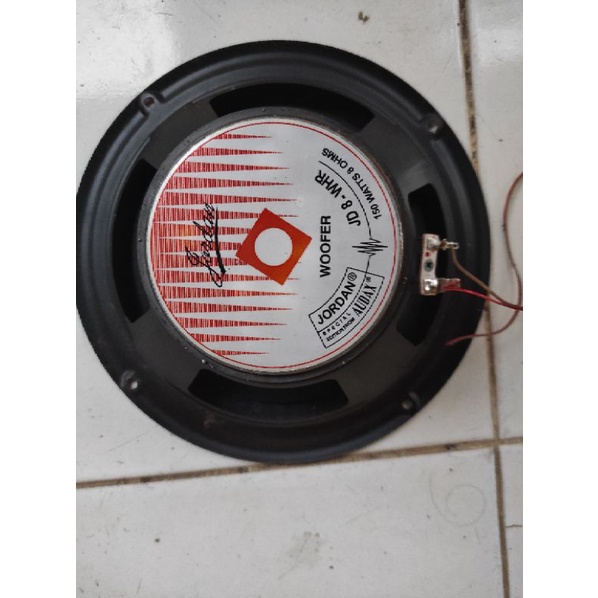 Jual speker speaker spiker audax 8 inch inchi jd 8 whr 150 watt jordan