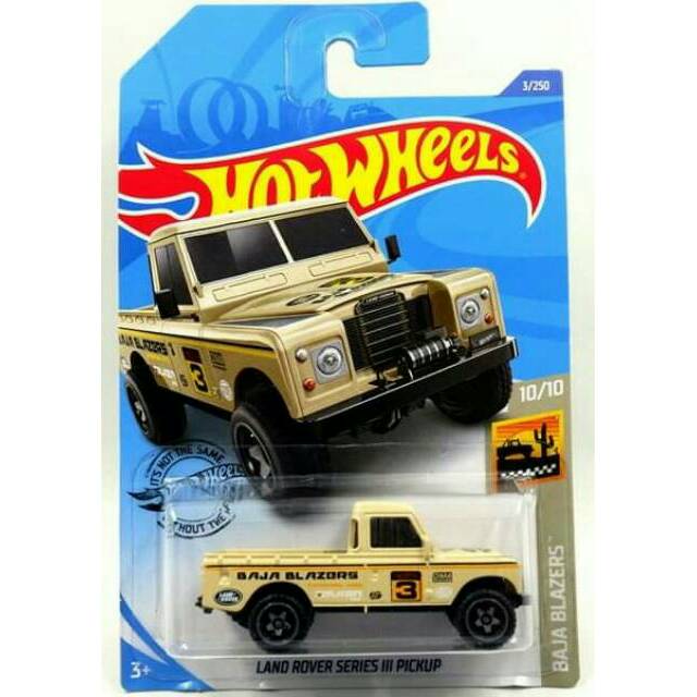 Hot wheels cheap land rover pickup