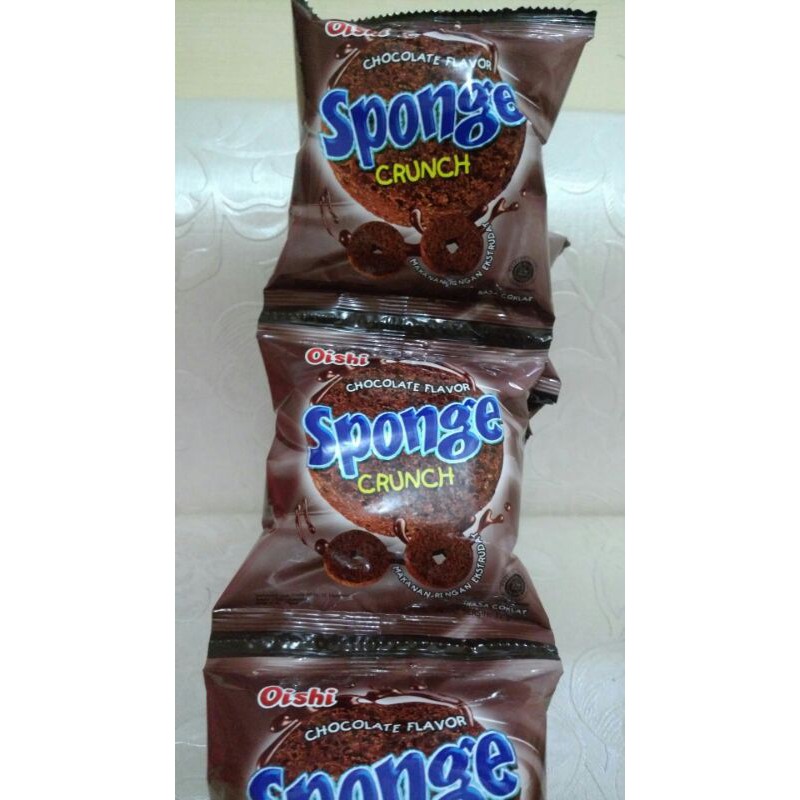 Jual SPONGE CRUNCH OISHI RENCENG ISI 10 PCS / OISHI SPONGE CRUNCH ...