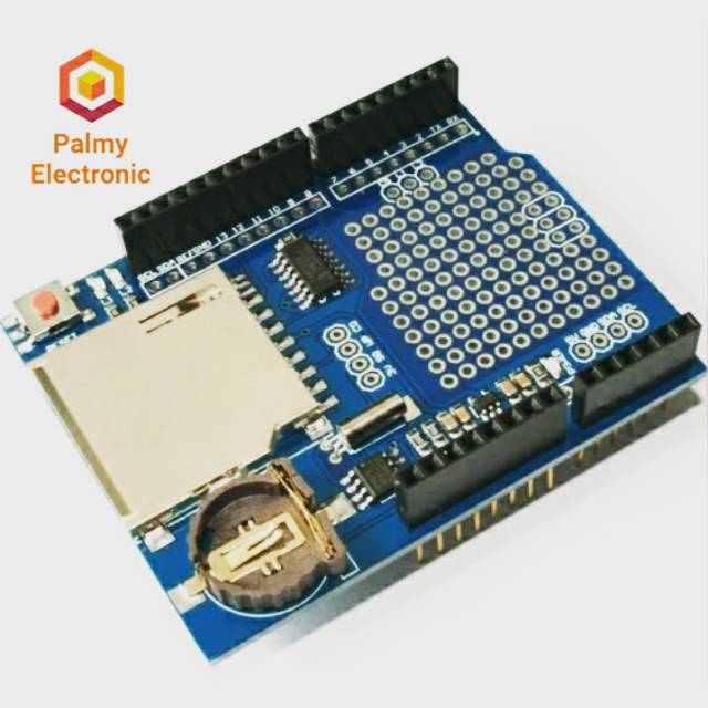 Jual Data Logger Shield RTC SD card for arduino | Shopee Indonesia