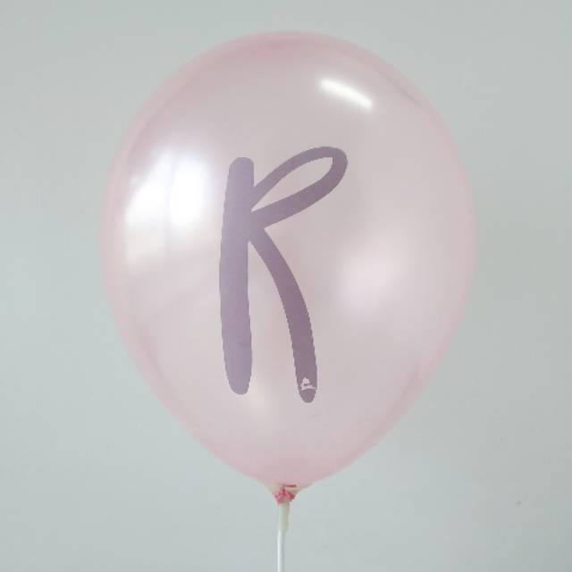 Jual Balon Huruf R, Pink Metallic, ukuran 28 cm | Shopee Indonesia