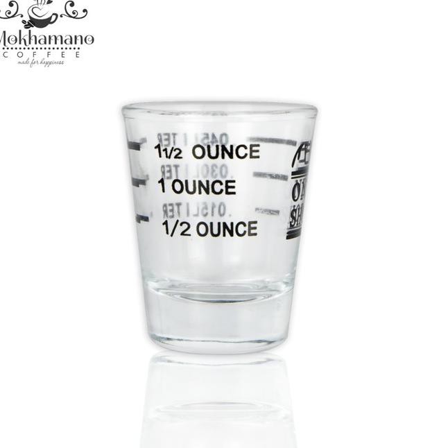 Jual Zuma Espresso One Shot Glass Gelas Ukur One Shot Gelas Sloki 45mL Shopee Indonesia