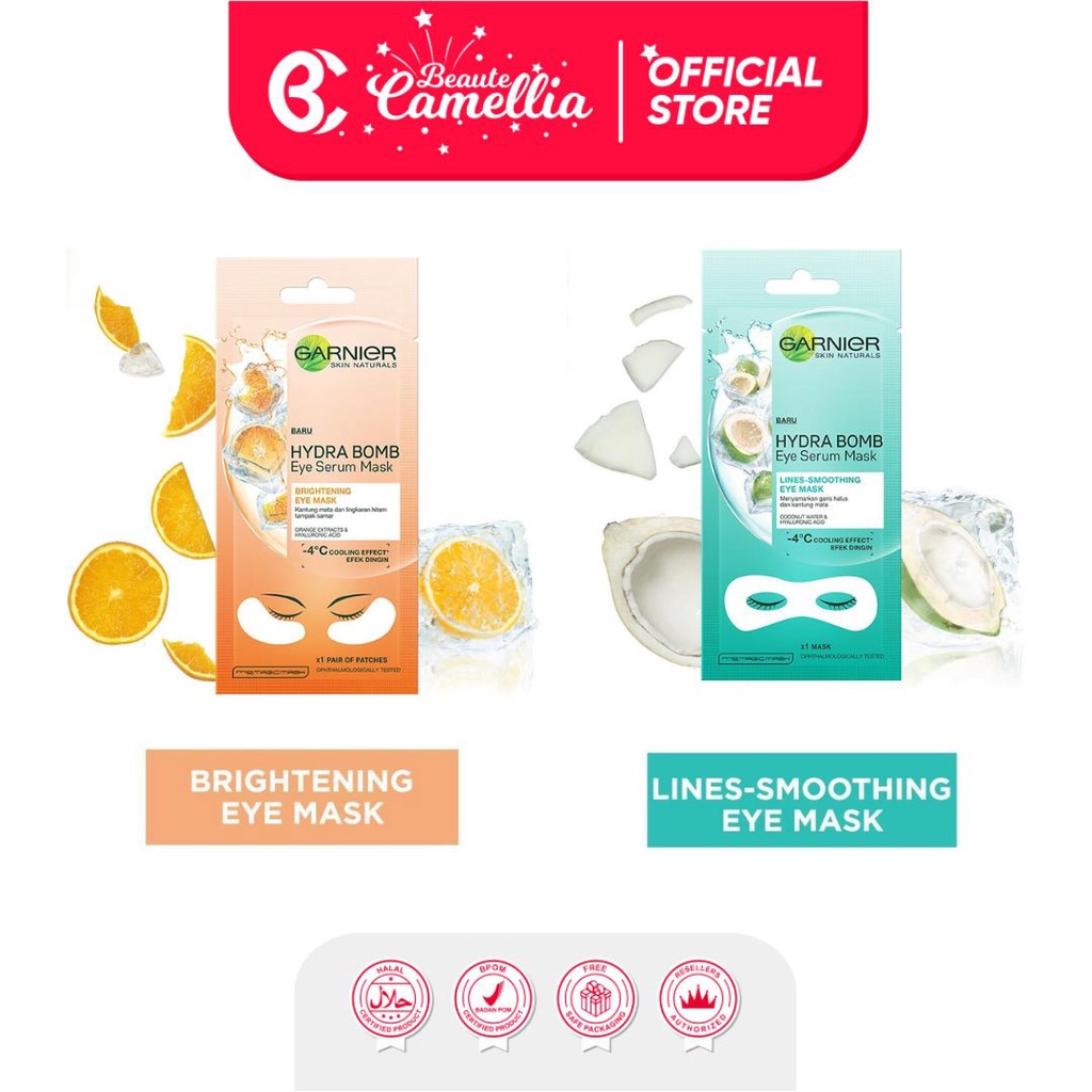 Jual Garnier Hydra Bomb Eye Serum Mask (100 Original) Shopee Indonesia