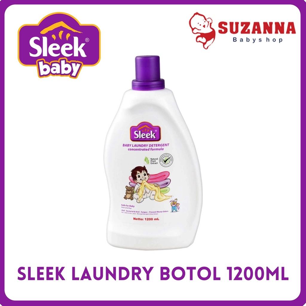 Jual SLEEK LAUNDRY BOTOL 1200ML | Shopee Indonesia