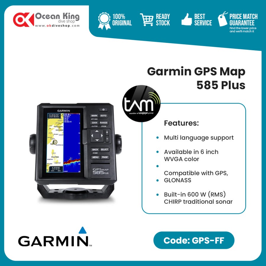 GPS Fishfinder 585