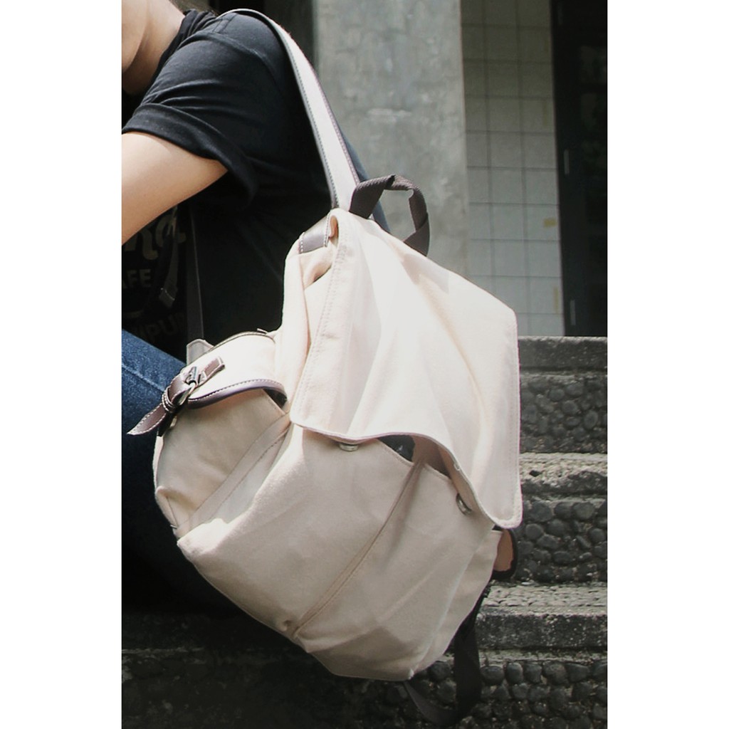 Jual ESCORT Tas Ransel Batam Ransel Kuliah Wanita Import Bahan Canvas ...