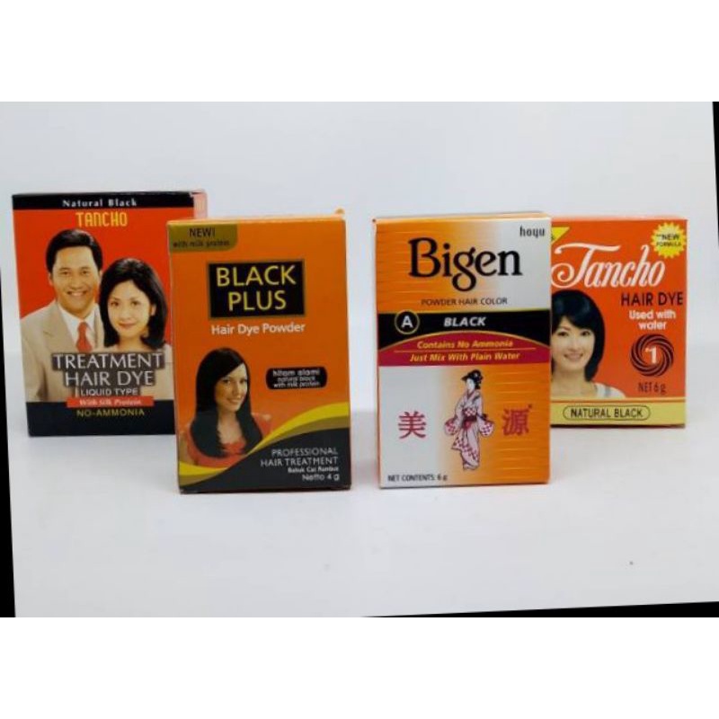 Jual Semir Rambut Hitam / Hair Dye / Tancho / Bigen Hair Treatment ...