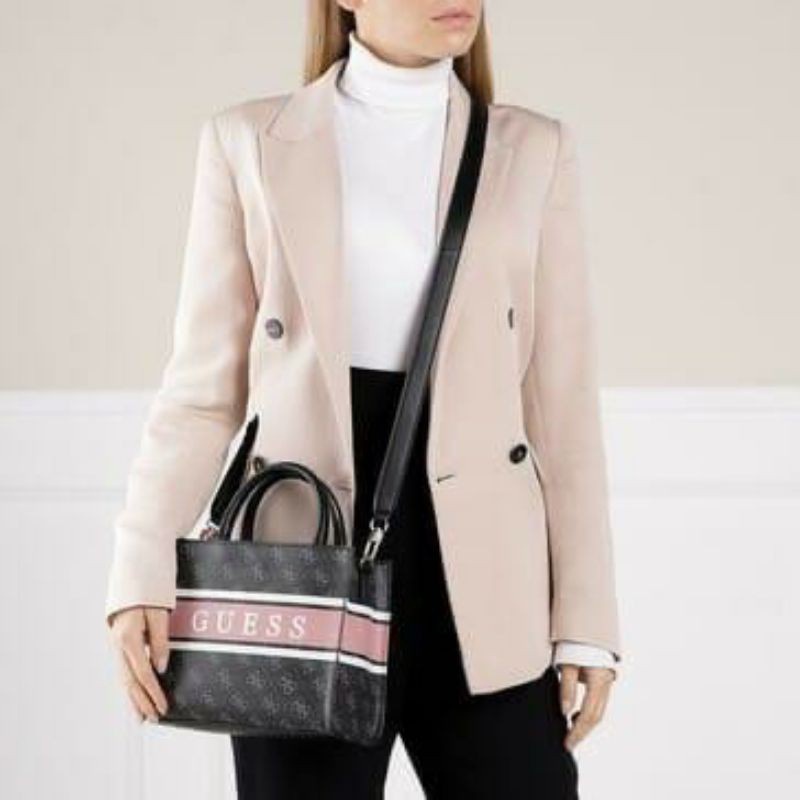 guess monique mini tote bag