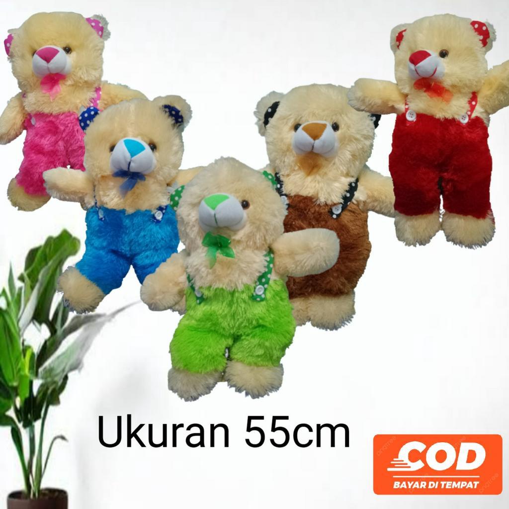 Jual Boneka Karakter Beruang Teddy Bear Jojon Ukuran L 55cm Xl And Jumbo