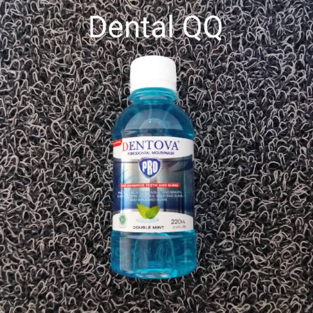 Jual Obat kumur DENTOVA PRO Periodontal Mouthwash 220ml untuk gigi dan