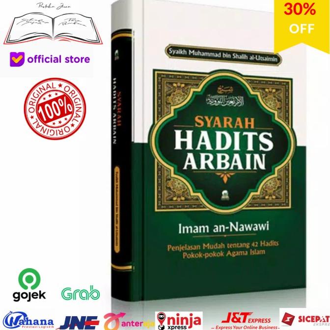 Jual Buku Syarah Hadist Arbain Hadits Imam An Nawawi Penjelasan Mudah