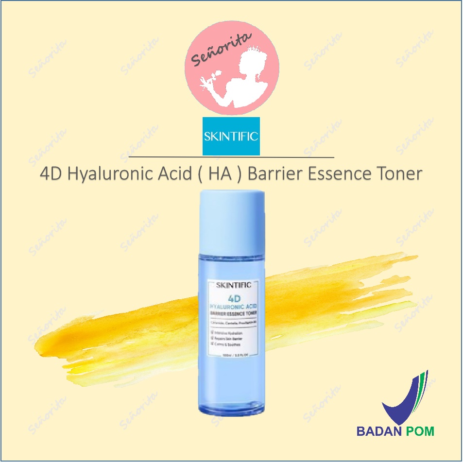 Jual Skintific 4d Hyaluronic Acid Ha Barrier Essence Toner 20ml100ml Shopee Indonesia 4619