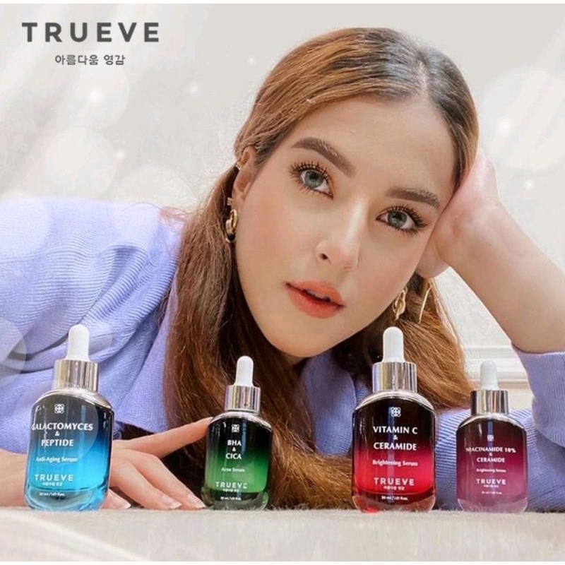 Jual TRUEVE VIT C & CERAMIDE TRUEVE GALACTOMYCES+PEPTIDE TRUEVE ...