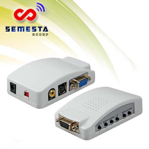Jual CONVERTER VGA TO RCA (PC TO TV) | Shopee Indonesia
