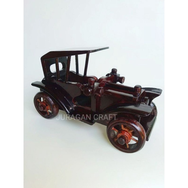 GROSIR MINIATUR PAJANGAN SOUVENIR DIECAST  MOBIL ONTRAN KLASIK MOTOR KAPAL BECAK KAYU UK MINI