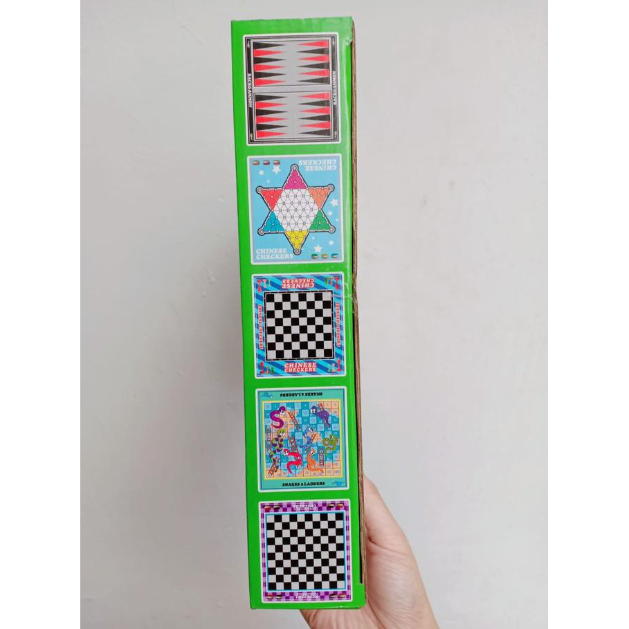 Jual Diskon Mainan ular tangga JUMBO 4in1 snake and ladders catur halma ...
