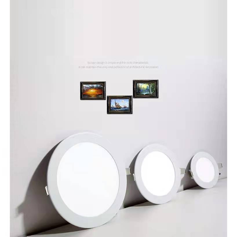 Jual Downlight Panel LED InBow 6W 12W 18W 24W Bulat Kotak Plafon Tempel ...