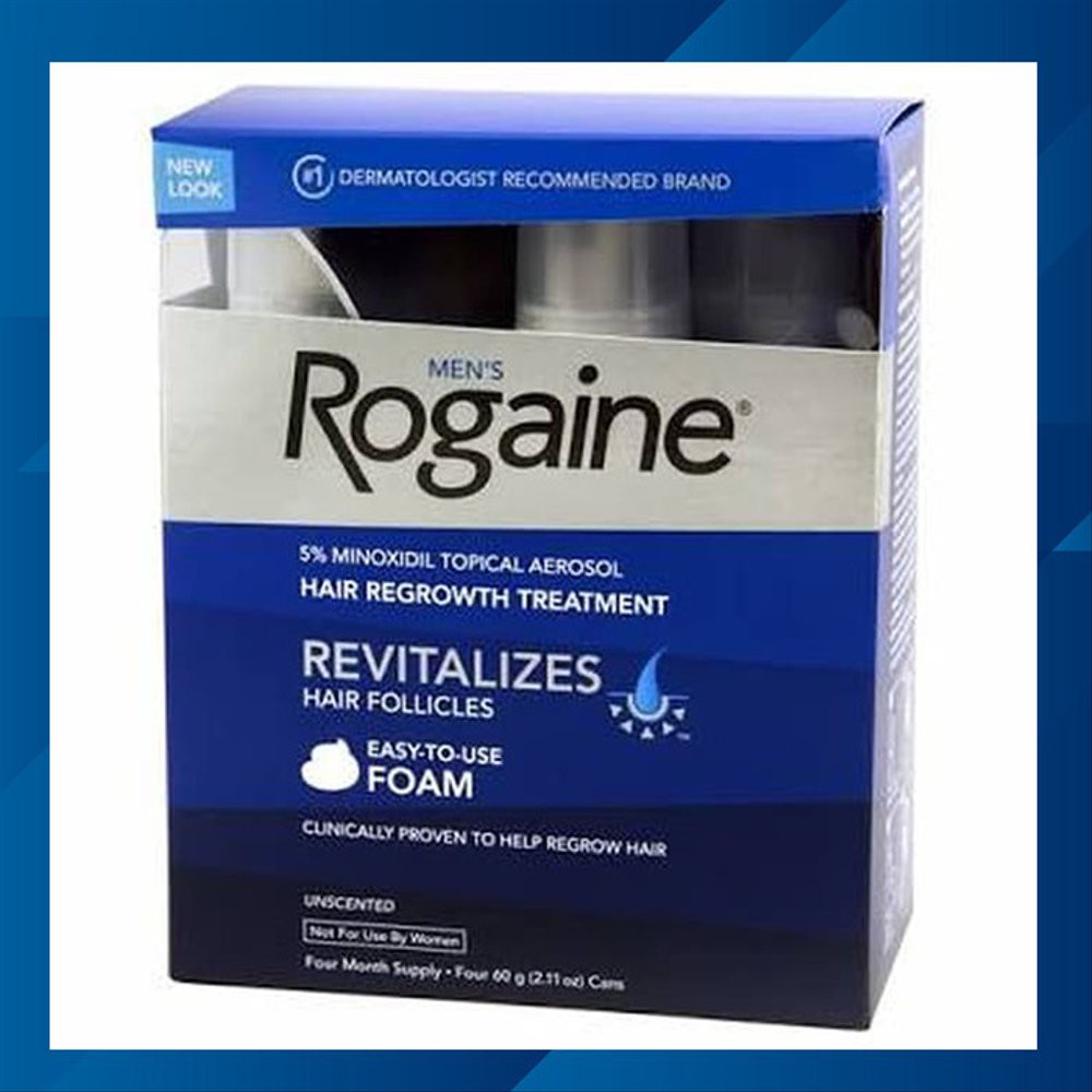 Jual Obat Penumbuh Rambut Rogaine Foam 5 Minoxidil Topical Aerosol 100 ...