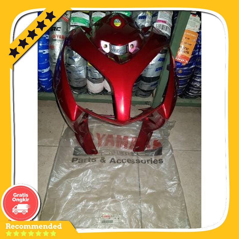 Jual Spare Part Motor Tameng Depan Yamaha Nouvo Z Merah Marun Shopee