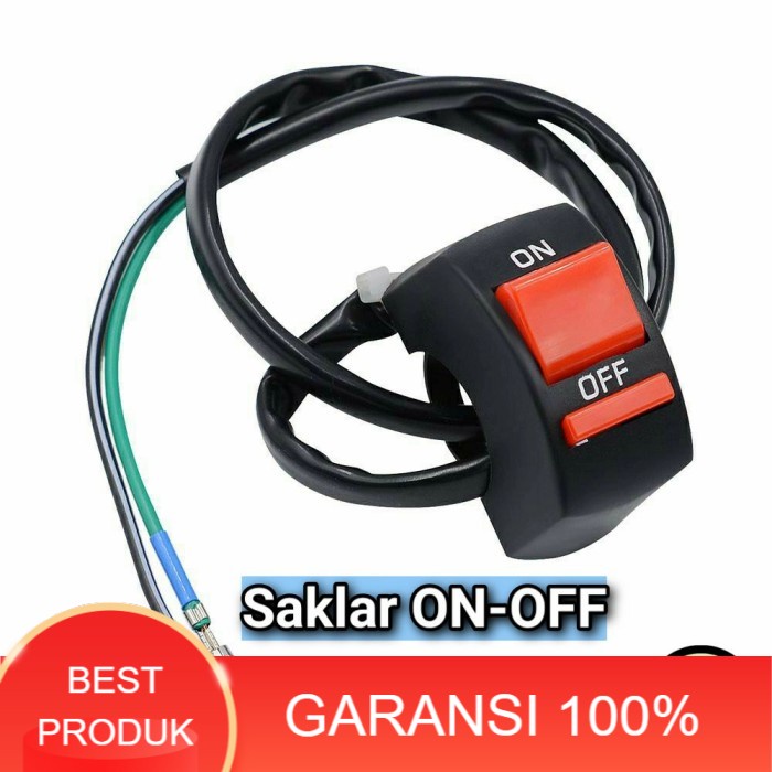 Jual Best Produk Tombol On Off Skuter Elektrik Sepeda Listrik Saklar