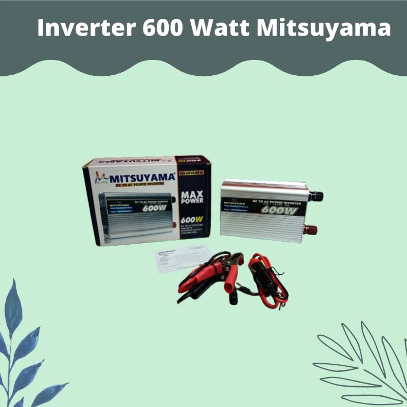 Jual Inverter 600 Watt MS INV 600w Mitsuyama | Shopee Indonesia