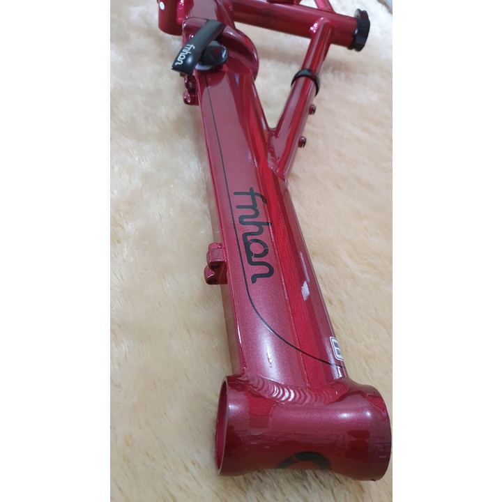 Jual FRAME SET FNHON MONSOON 20 22 inch MERAH RED DISCBRAKE ALUMUNIUM ...