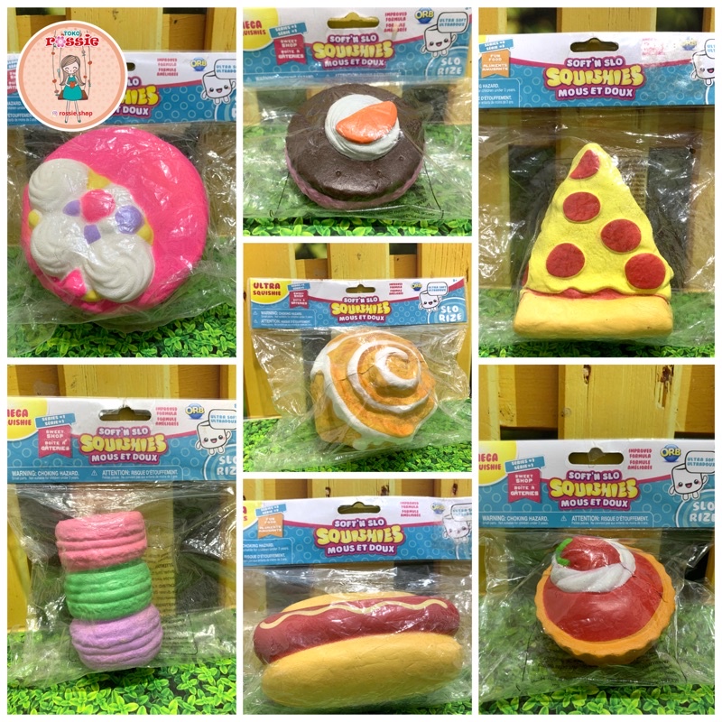 Jual Soft n Slo Squishies seri 1/Squishy Licensed Soft and Slow Rising ...