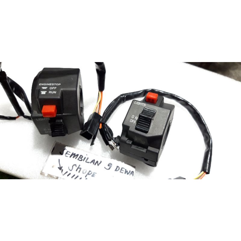 Jual saklar holder kanan stop engine satria 2 tak hiu lumba 6 speed ...