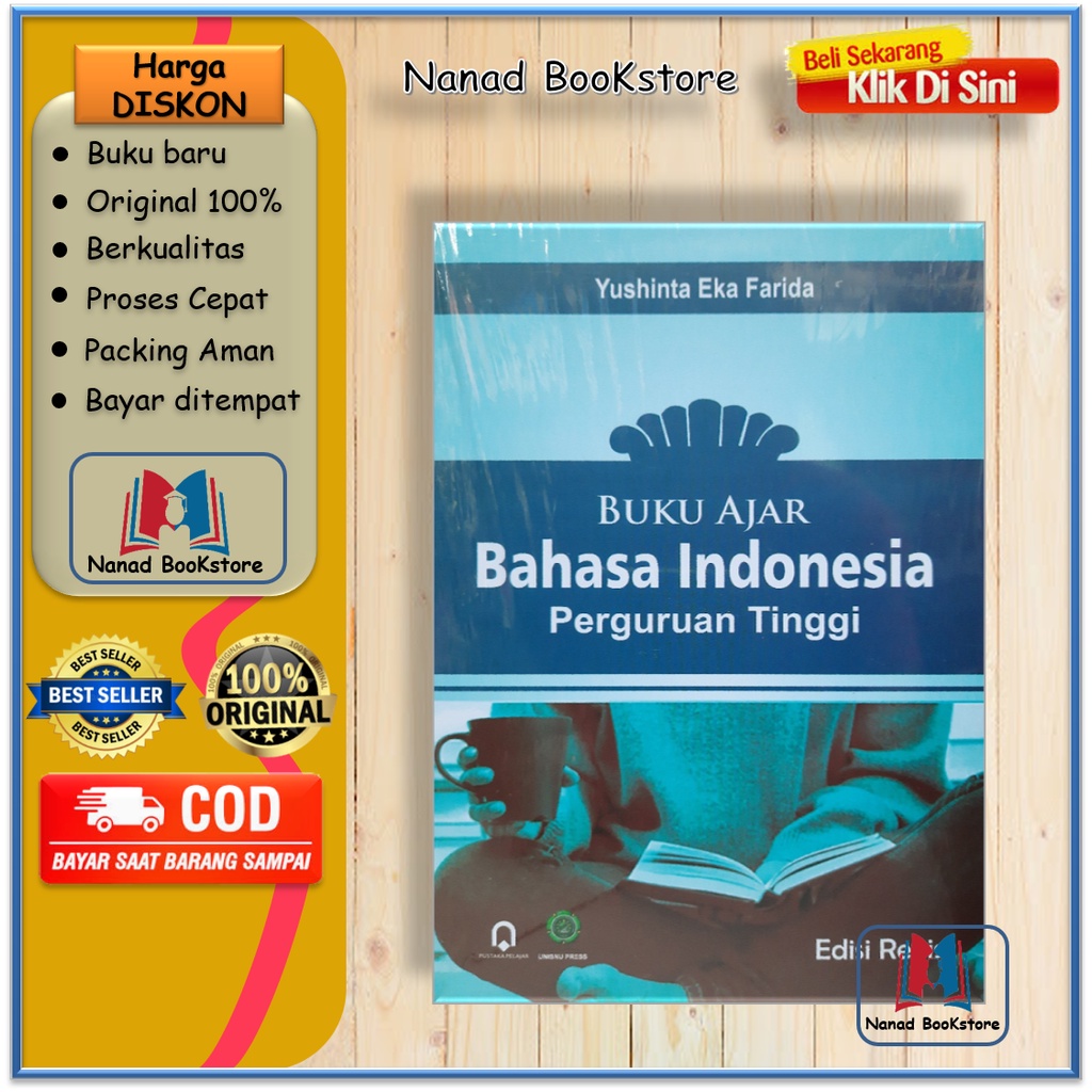 Jual Buku Ajar Bahasa Indonesia Perguruan Tinggi- EDISI 2 REVISI Oleh ...